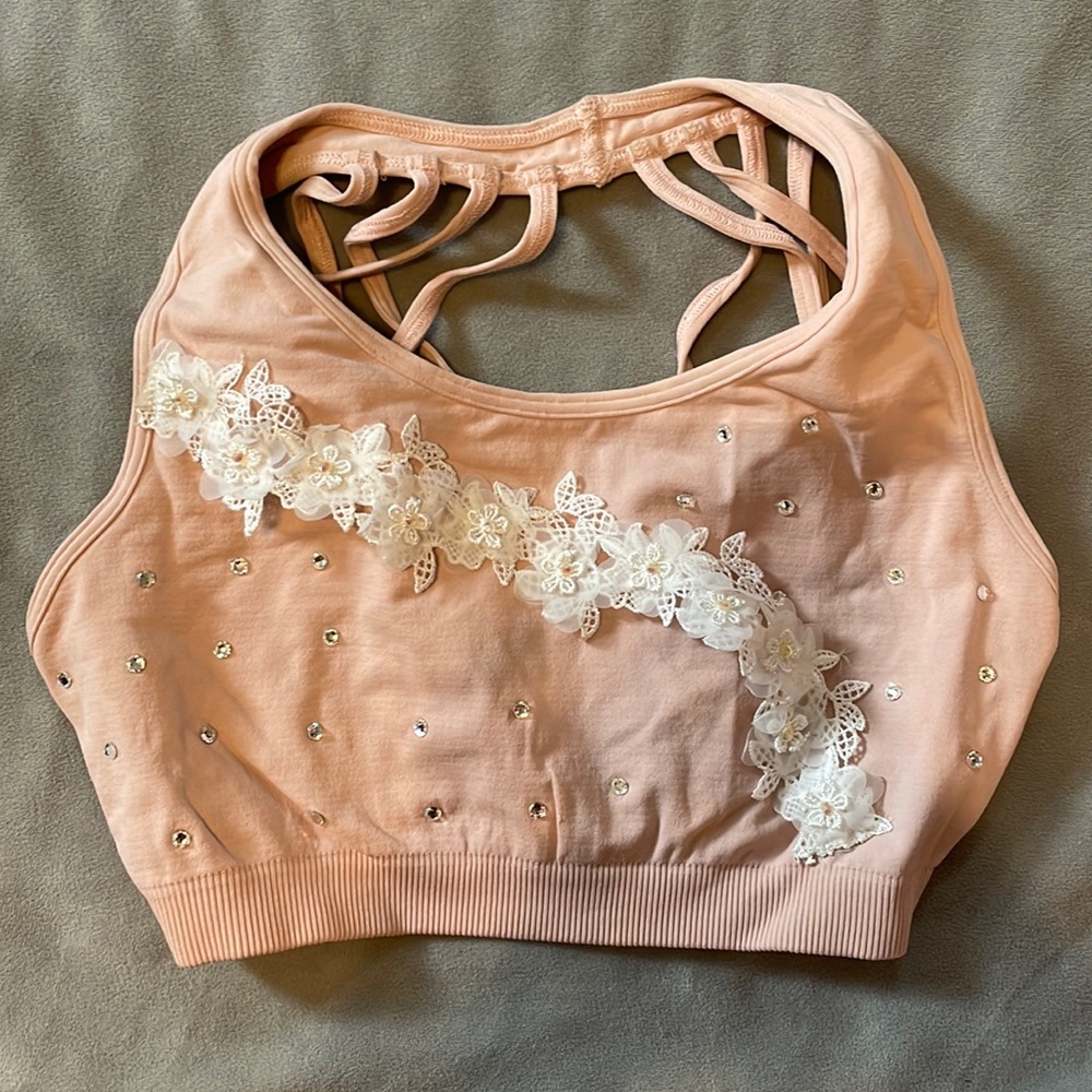 Stunning HANDMADE performance top.